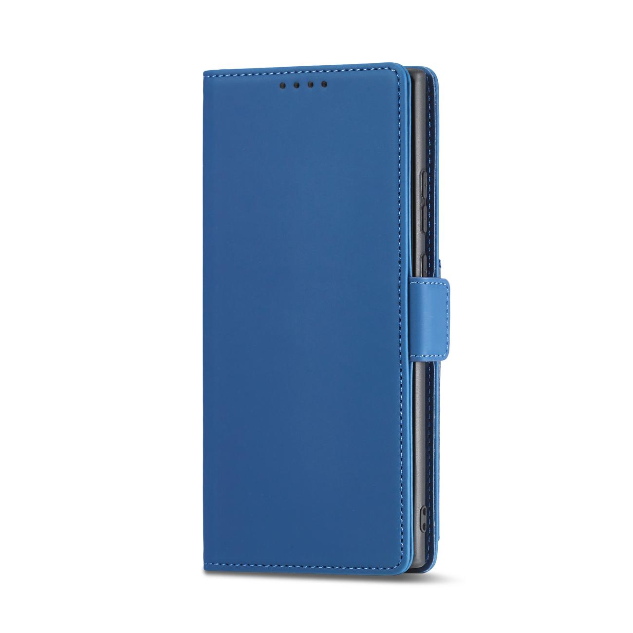 Pokrowiec Magnet Card Case niebieski Samsung Galaxy S22 Ultra / 10