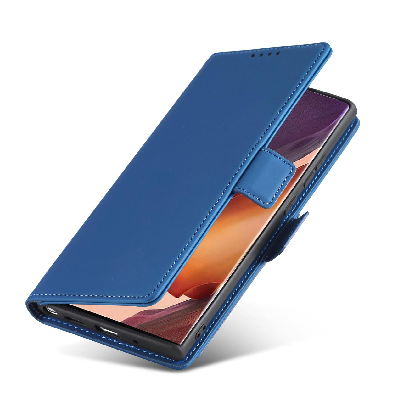 Pokrowiec Magnet Card Case niebieski Samsung Galaxy S22 Ultra / 6