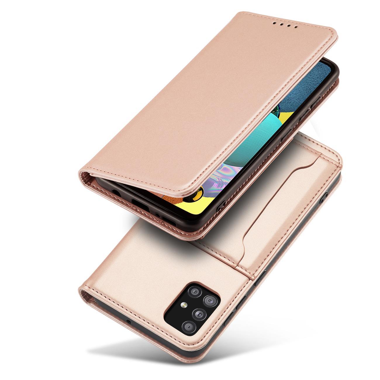 Pokrowiec Magnet Card Case rowy Samsung Galaxy A12 5G / 2
