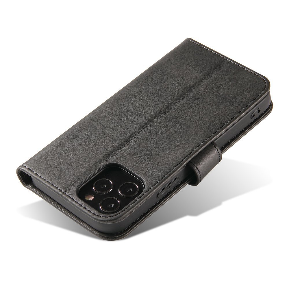 Pokrowiec Magnet Fancy Case czarny Apple iPhone 12 Pro / 5