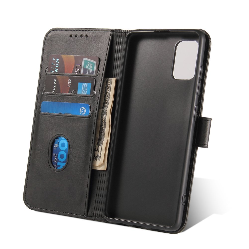 Pokrowiec Magnet Fancy Case czarny Samsung Galaxy A51 / 7