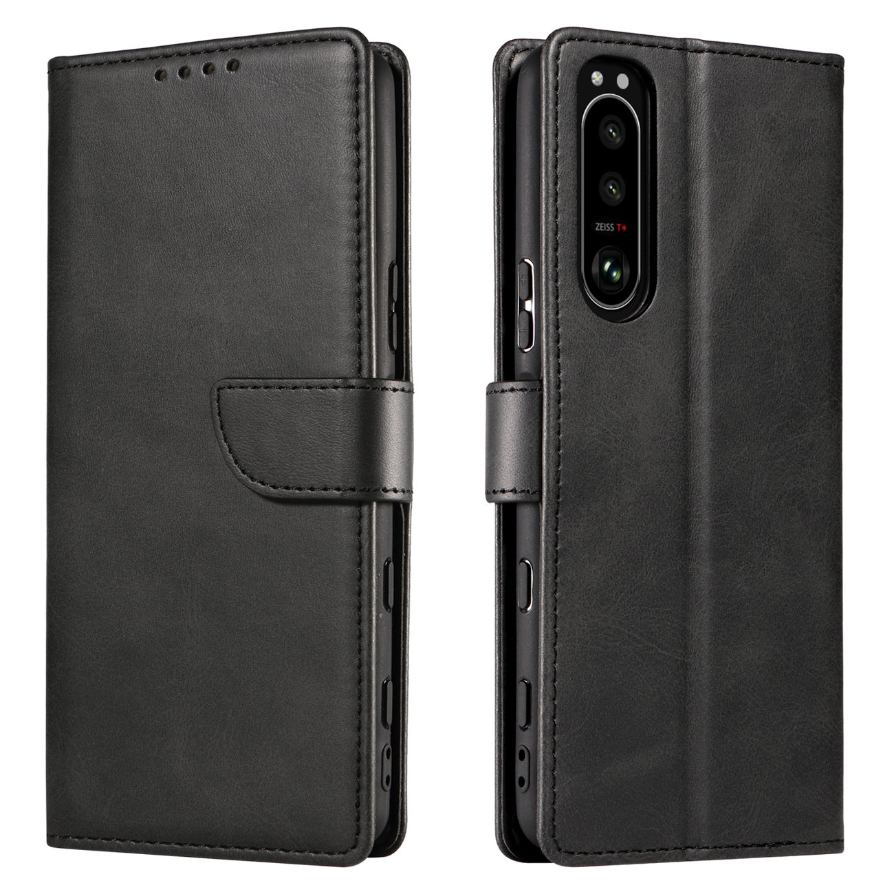 Pokrowiec Magnet Fancy Case czarny Sony Xperia 1 III
