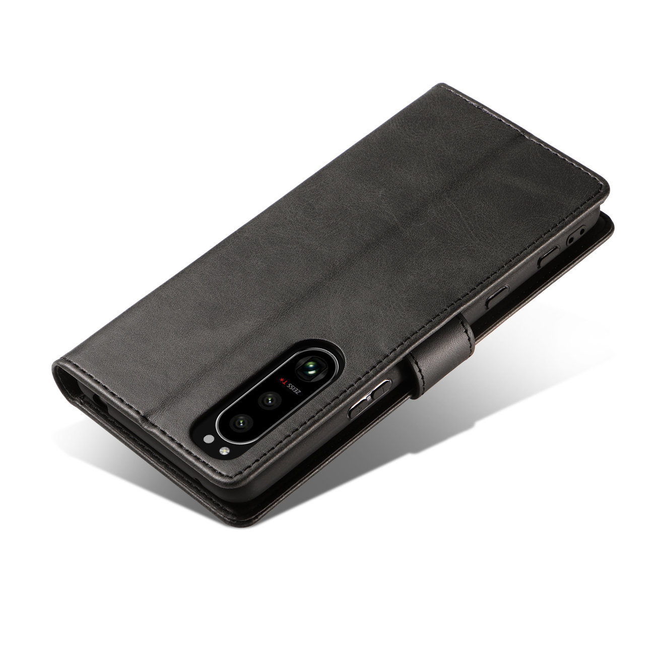 Pokrowiec Magnet Fancy Case czarny Sony Xperia 1 III / 4