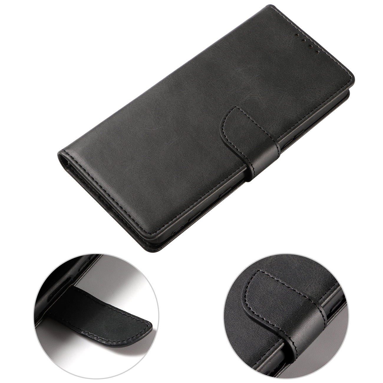 Pokrowiec Magnet Fancy Case czarny Sony Xperia 10 III / 8