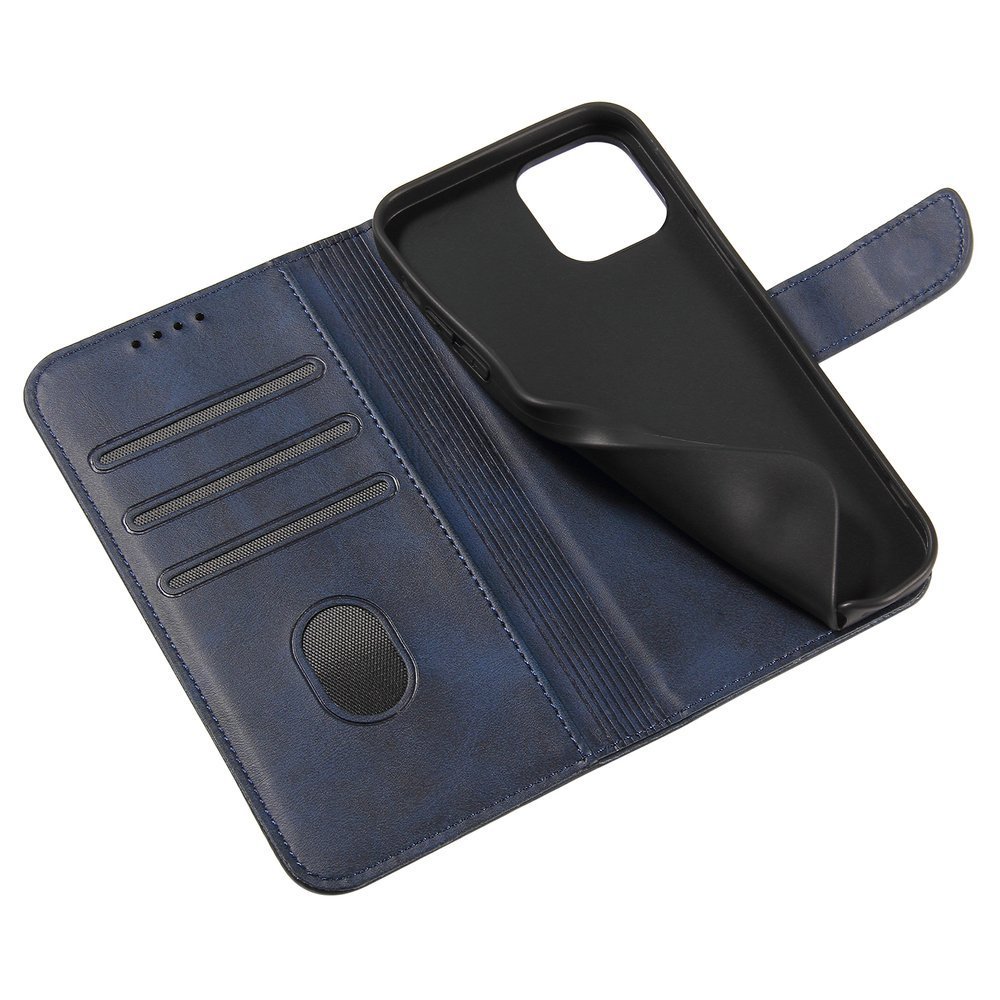 Pokrowiec Magnet Fancy Case niebieski Apple iPhone 12 / 7