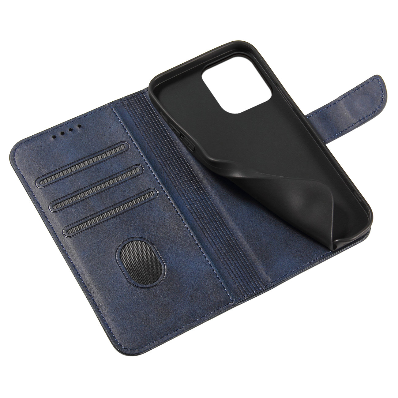 Pokrowiec Magnet Fancy Case niebieski Apple iPhone 13 / 6
