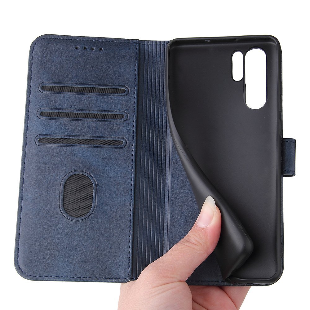 Pokrowiec Magnet Fancy Case niebieski Huawei P30 Pro / 6 Pokrowiec Magnet Fancy Case niebieski Huawei P30 Pro / 6