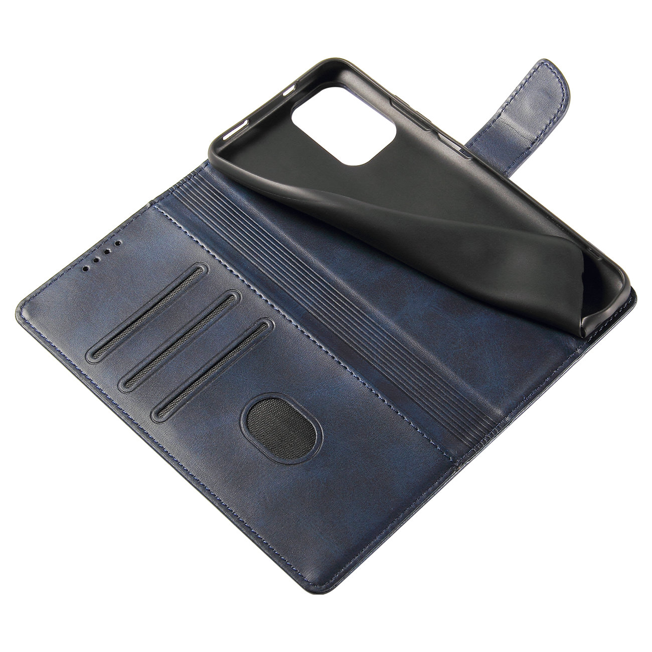 Pokrowiec Magnet Fancy Case niebieski Poco M3 Pro / 7