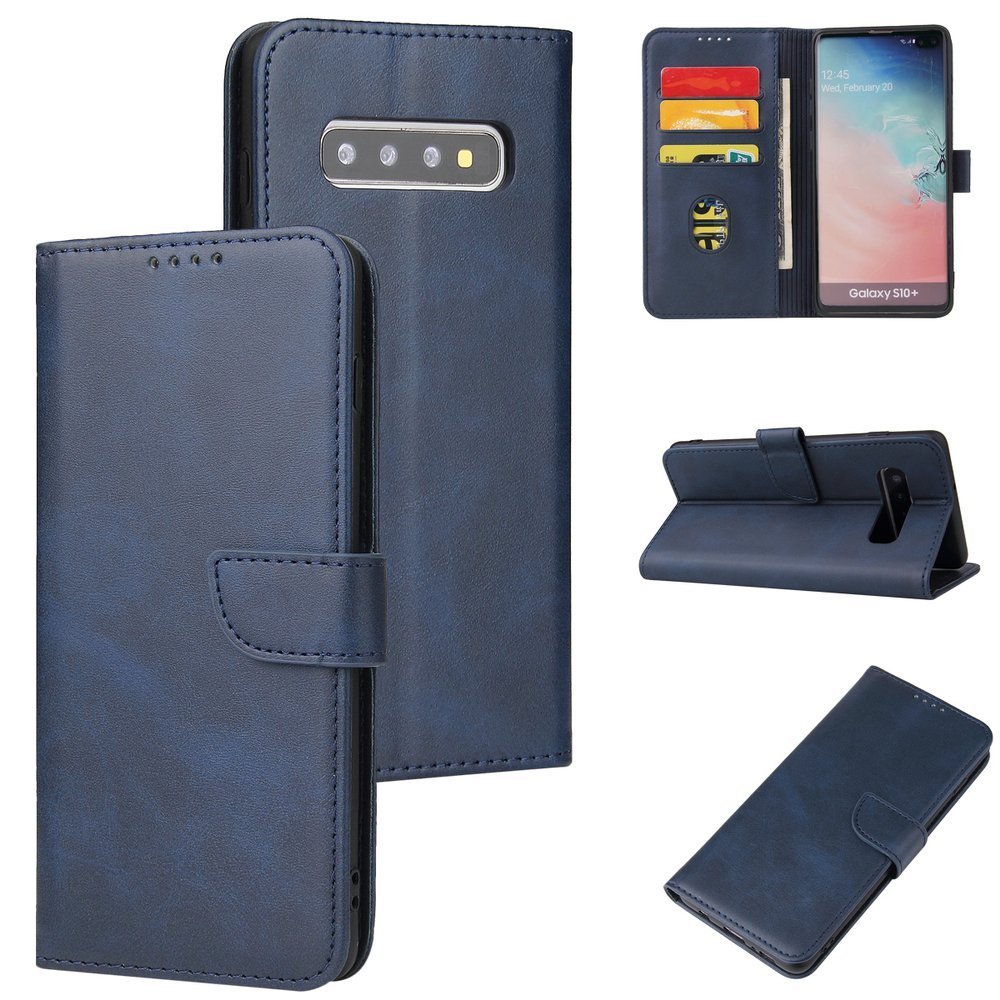 Pokrowiec Magnet Fancy Case niebieski Samsung Galaxy S10 Plus / 5