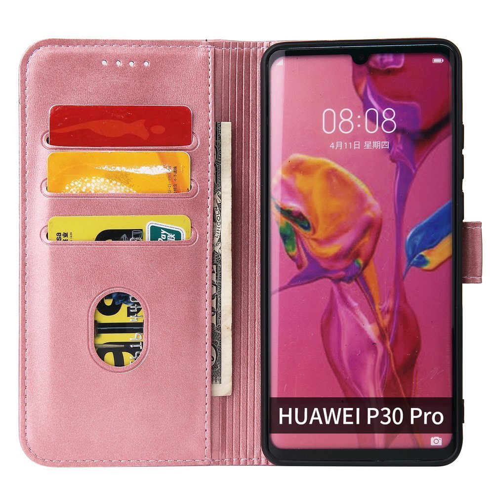 Pokrowiec Magnet Fancy Case różowy Huawei P30 Pro / 3 Pokrowiec Magnet Fancy Case różowy Huawei P30 Pro / 3