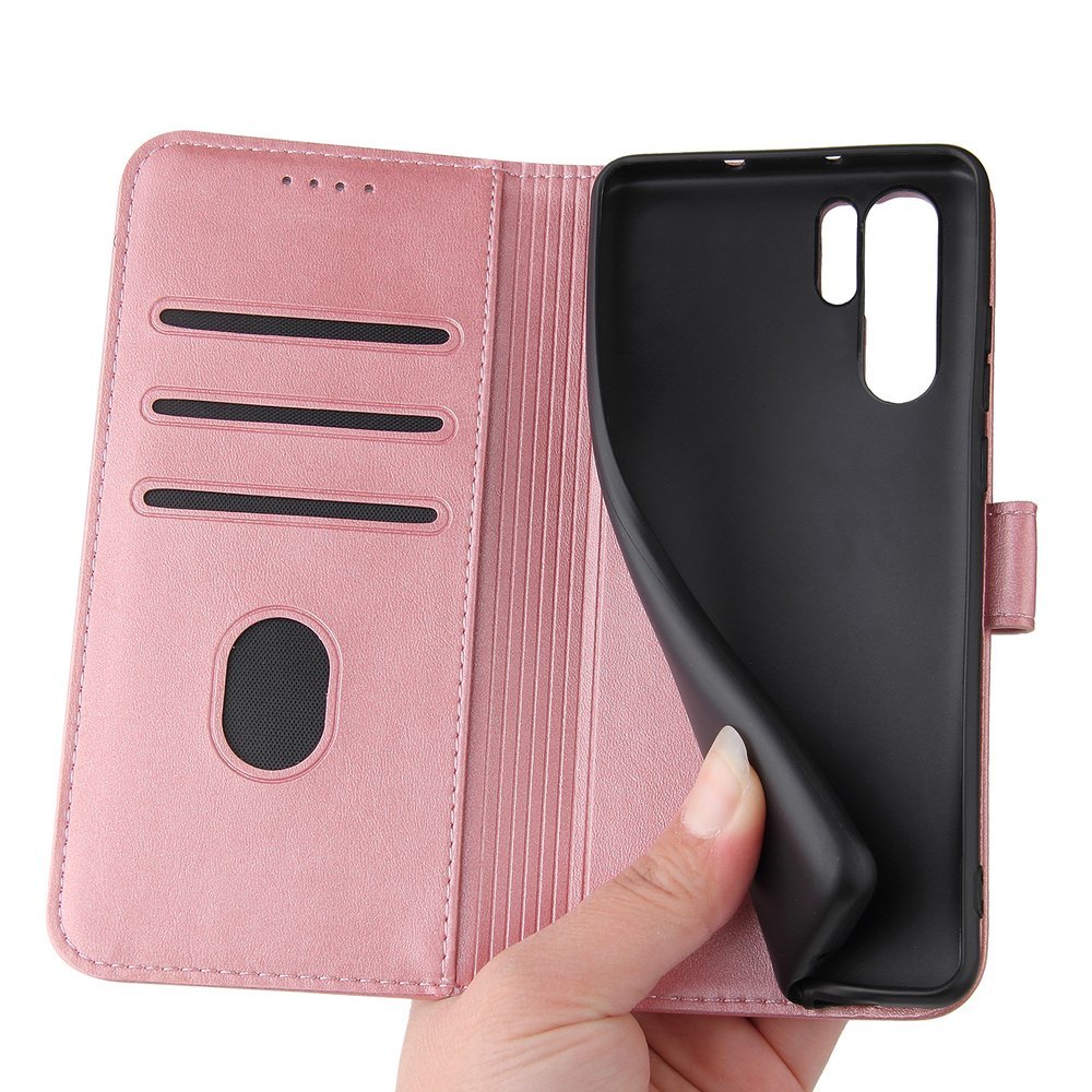 Pokrowiec Magnet Fancy Case różowy Huawei P30 Pro / 4 Pokrowiec Magnet Fancy Case różowy Huawei P30 Pro / 4