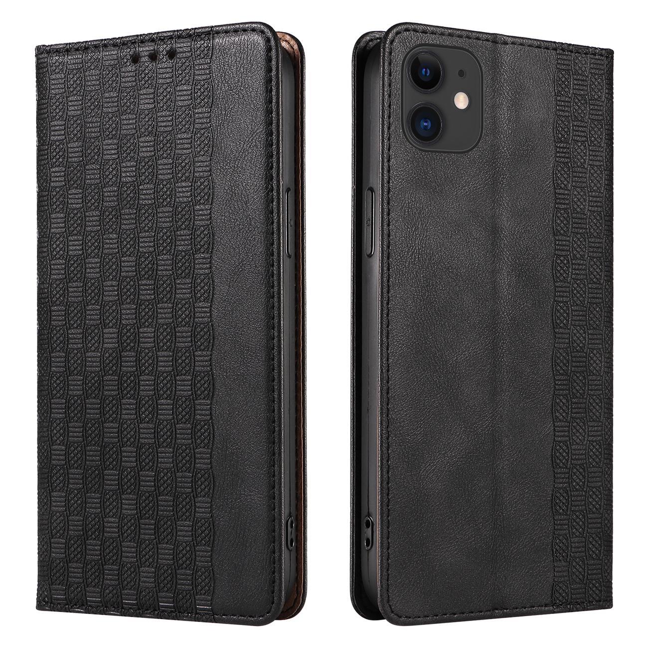 Pokrowiec Magnet Strap Case czarny Apple iPhone 12 / 5