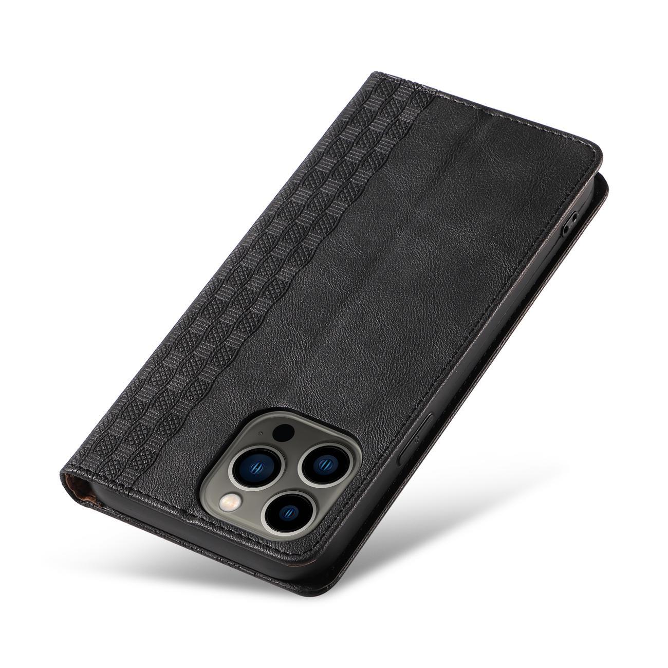 Pokrowiec Magnet Strap Case czarny Apple iPhone 12 Pro Max / 11