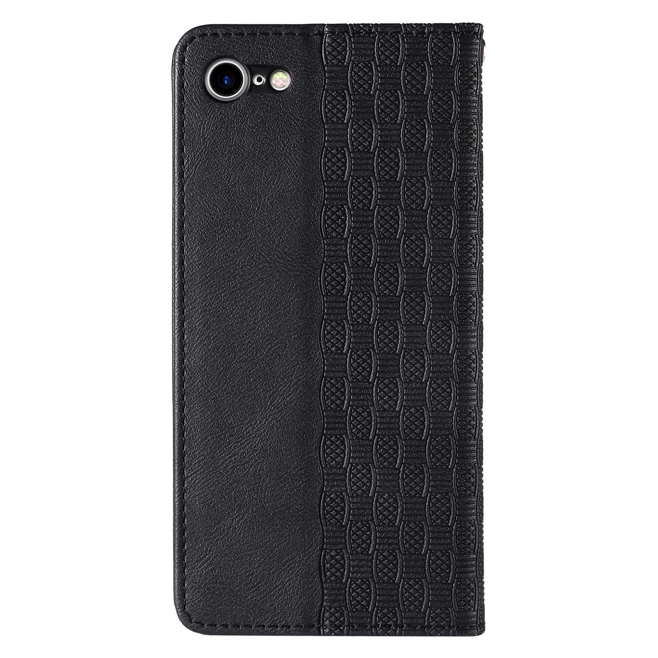 Pokrowiec Magnet Strap Case czarny Apple iPhone SE 2022 / 10 Pokrowiec Magnet Strap Case czarny Apple iPhone SE 2022 / 10