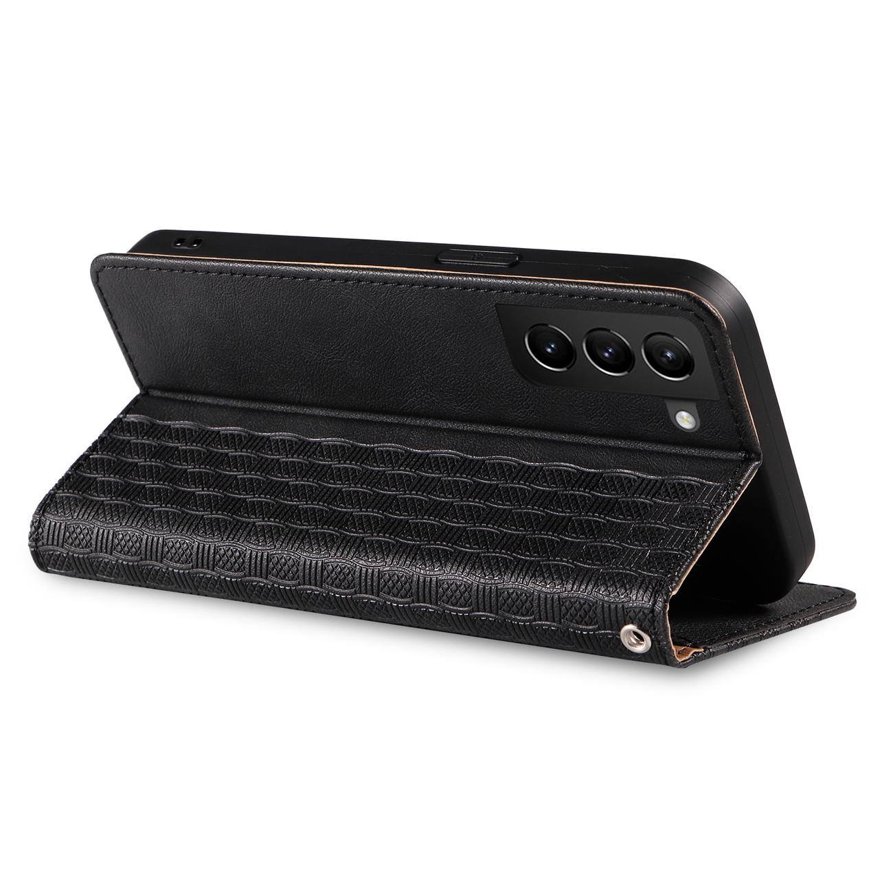 Pokrowiec Magnet Strap Case czarny Samsung Galaxy S22 / 9