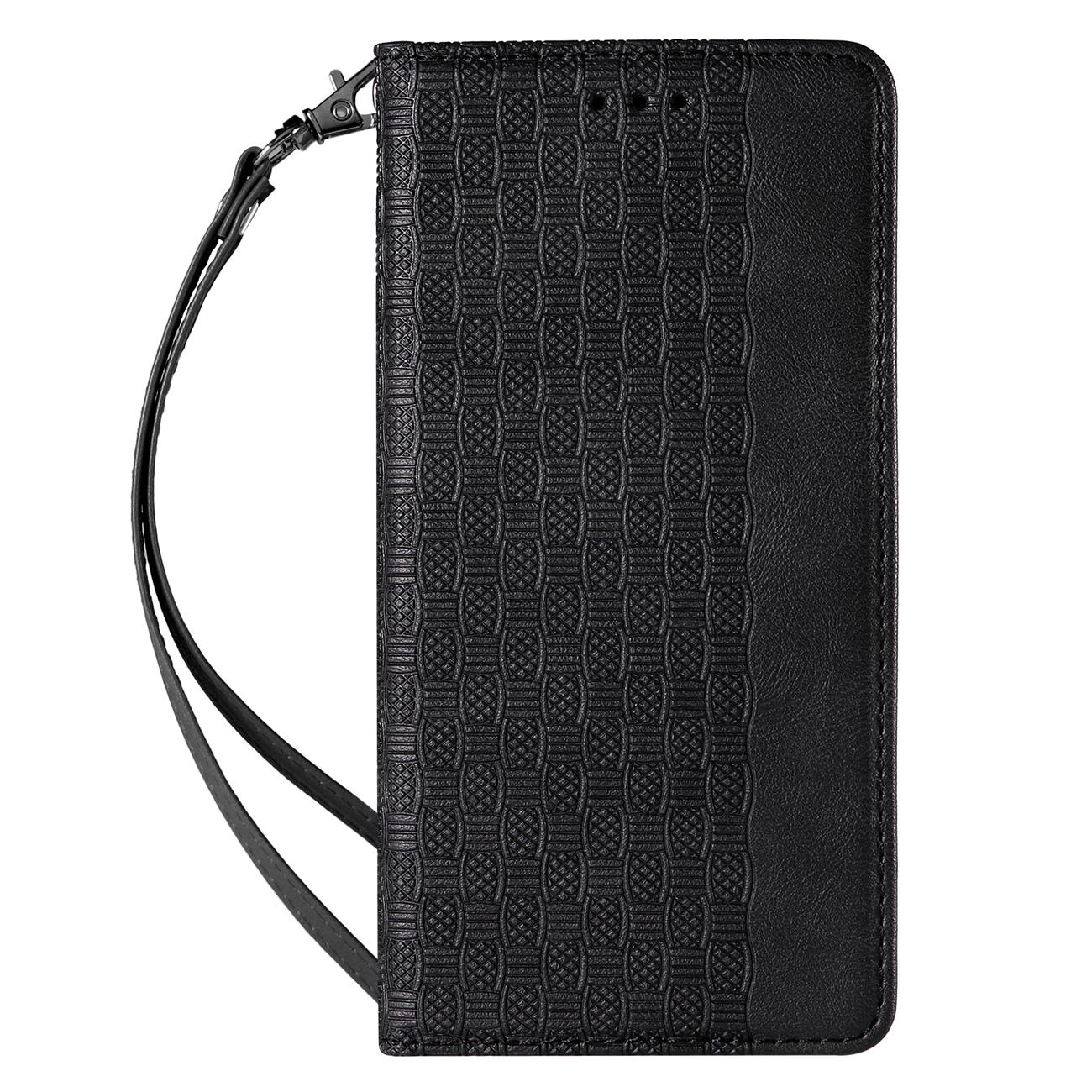 Pokrowiec Magnet Strap Case czarny Samsung Galaxy S22 Ultra / 3
