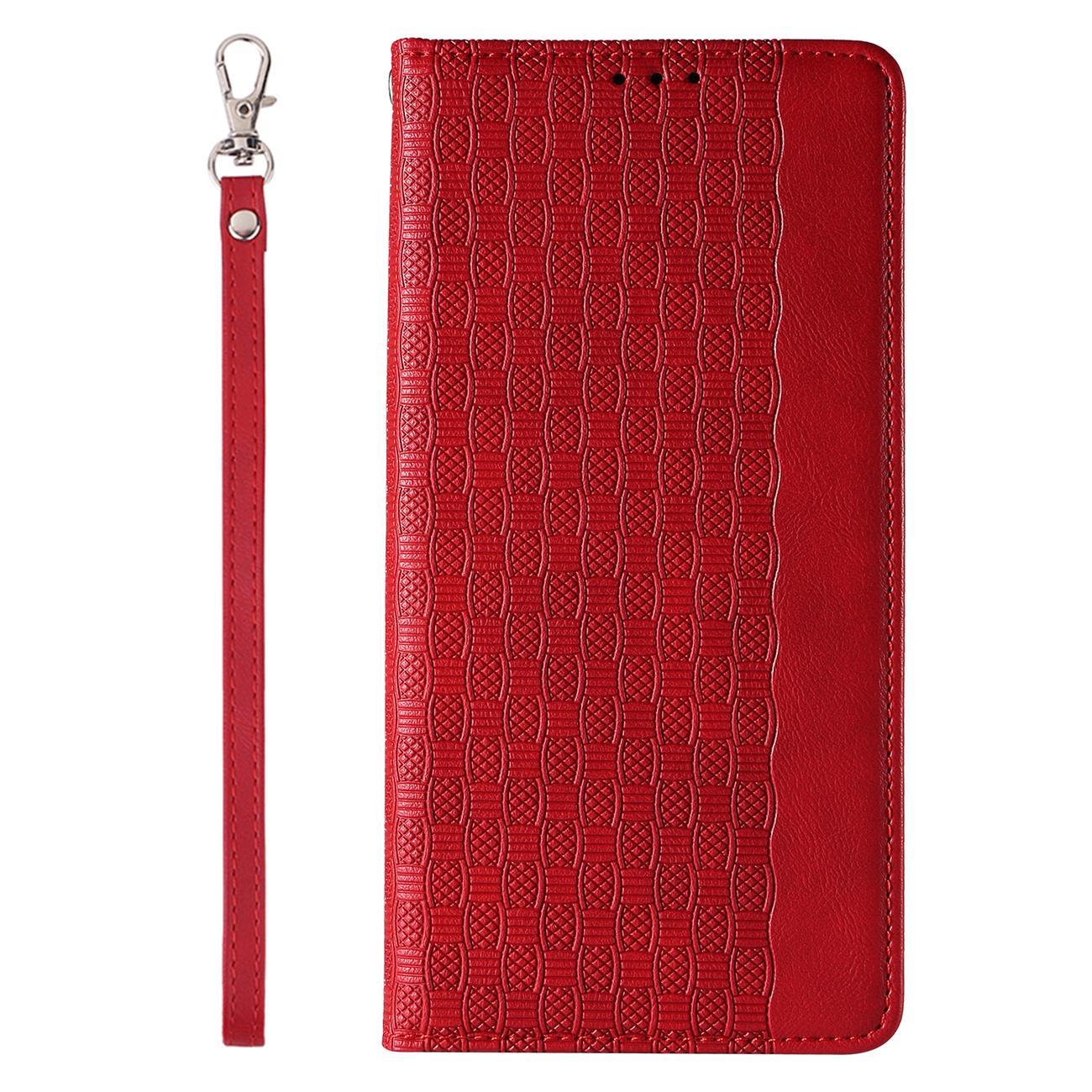 Pokrowiec Magnet Strap Case czerwony Apple iPhone 12 / 5