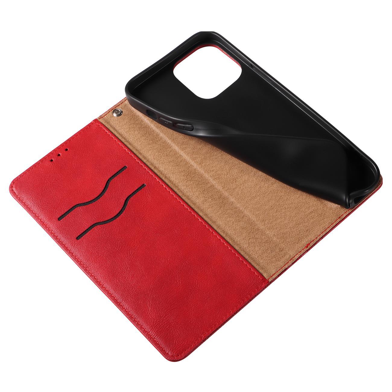 Pokrowiec Magnet Strap Case czerwony Apple iPhone 12 Pro / 12