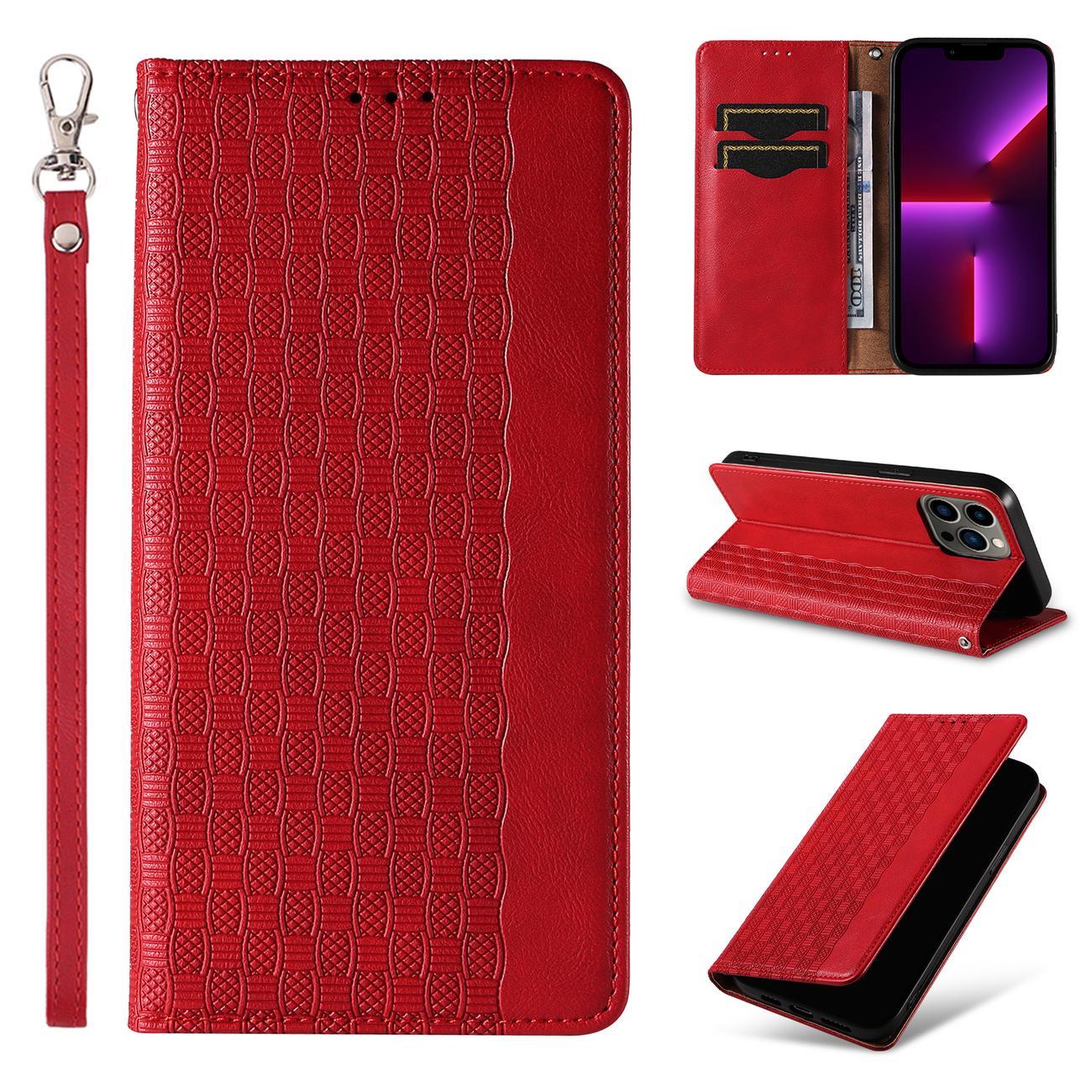 Pokrowiec Magnet Strap Case czerwony Apple iPhone 12 Pro / 3