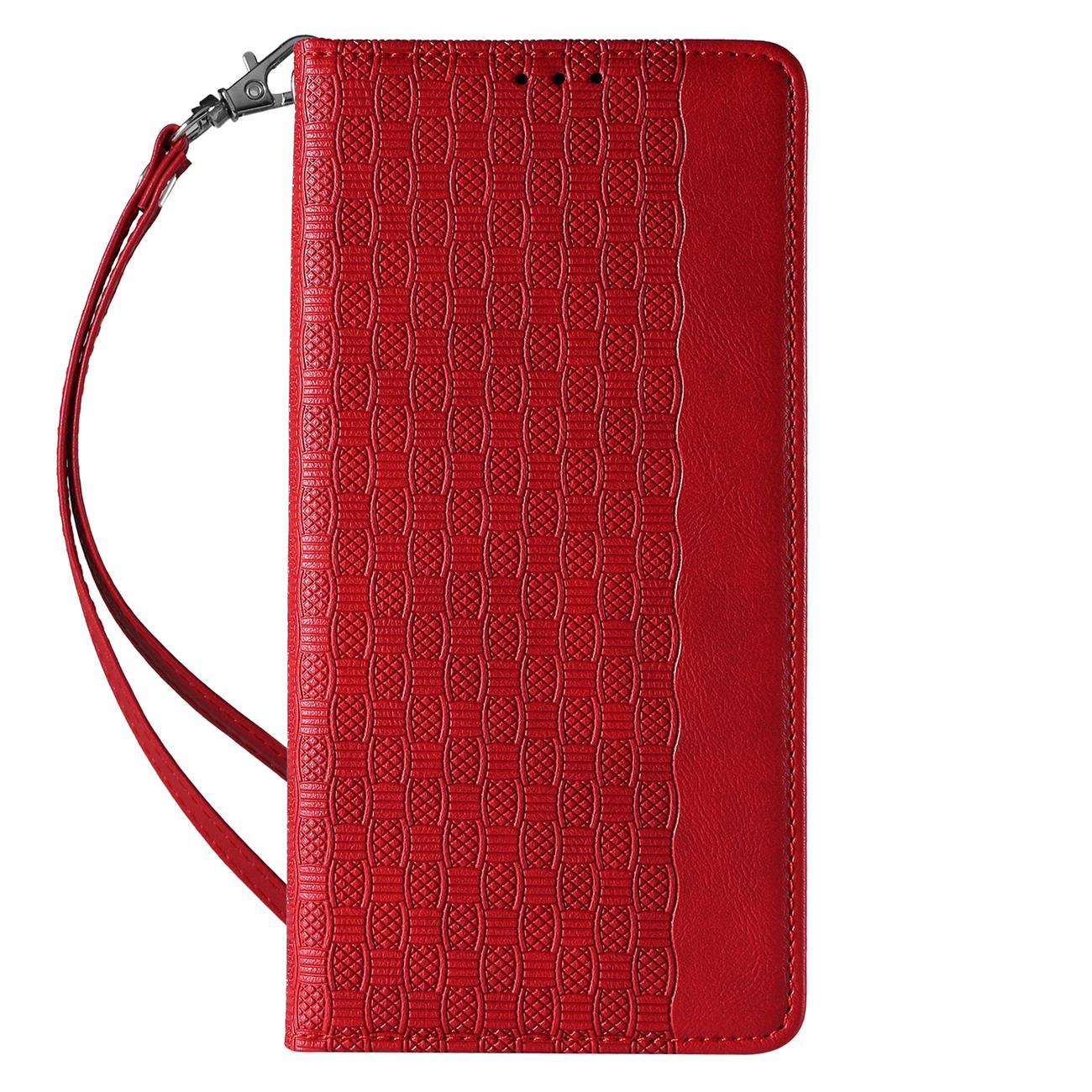 Pokrowiec Magnet Strap Case czerwony Apple iPhone 13 / 4