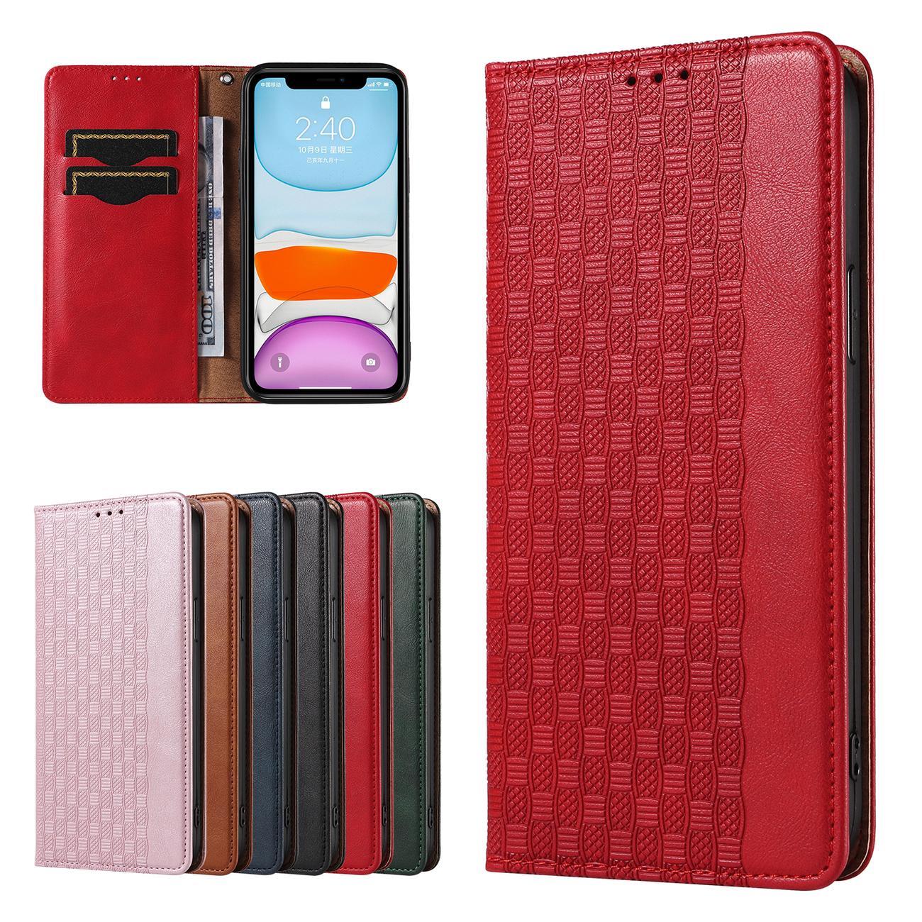 Pokrowiec Magnet Strap Case czerwony Apple iPhone 13 Mini / 2