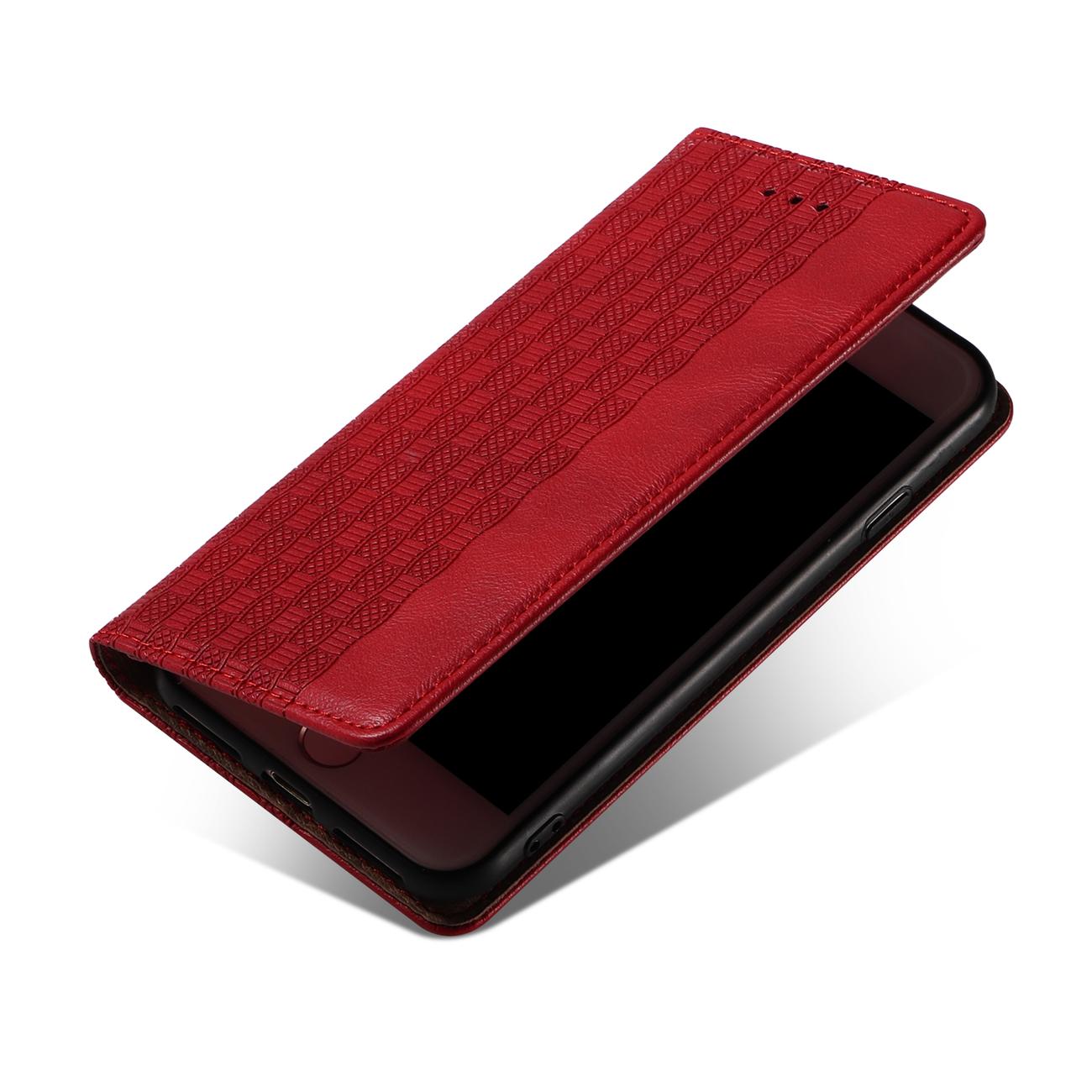 Pokrowiec Magnet Strap Case czerwony Apple iPhone 7 / 3