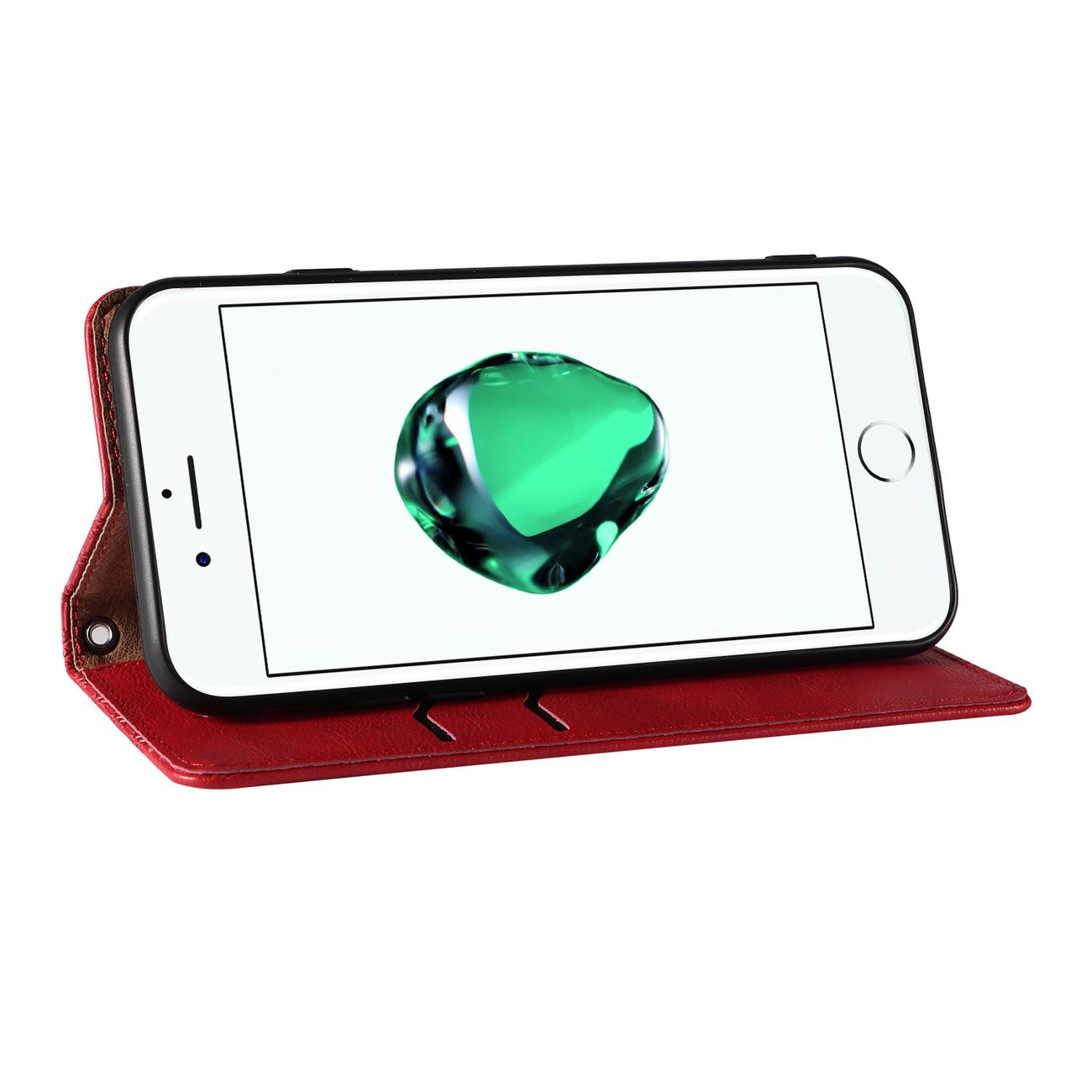 Pokrowiec Magnet Strap Case czerwony Apple iPhone 8 / 11