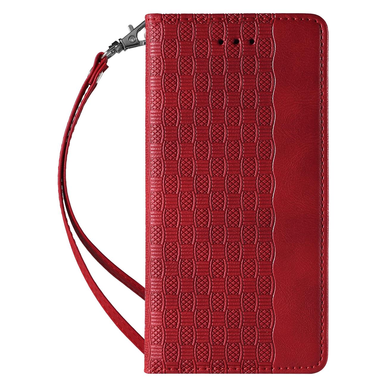 Pokrowiec Magnet Strap Case czerwony Apple iPhone SE 2020 / 9