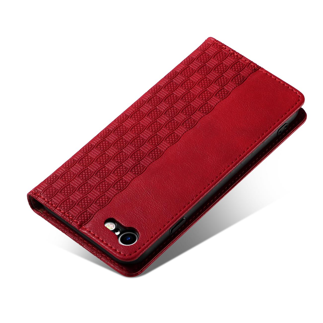 Pokrowiec Magnet Strap Case czerwony Apple iPhone SE 2022 / 4