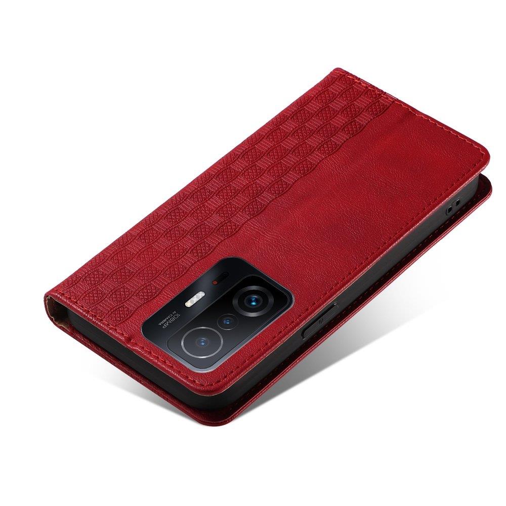 Pokrowiec Magnet Strap Case czerwony Samsung A52 5G / 2
