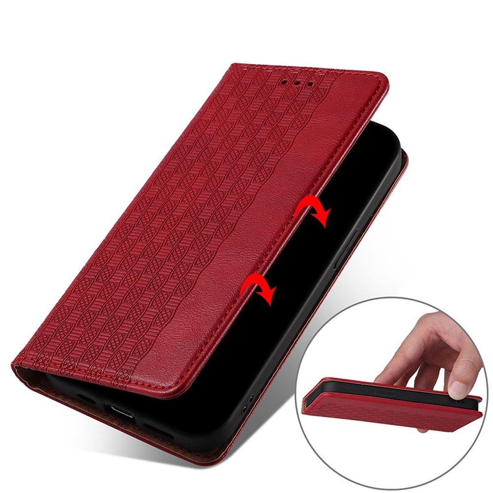 Pokrowiec Magnet Strap Case czerwony Samsung A52 5G / 3