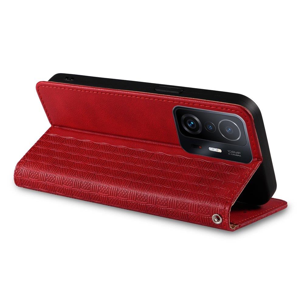 Pokrowiec Magnet Strap Case czerwony Samsung A52 5G / 5