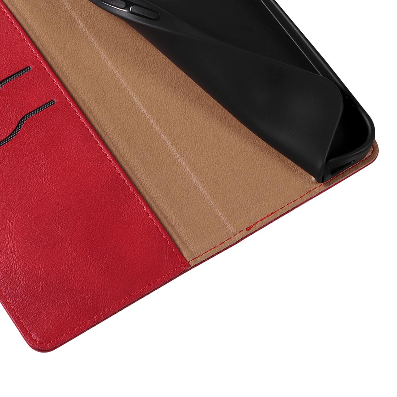 Pokrowiec Magnet Strap Case czerwony Samsung Galaxy S22 / 11