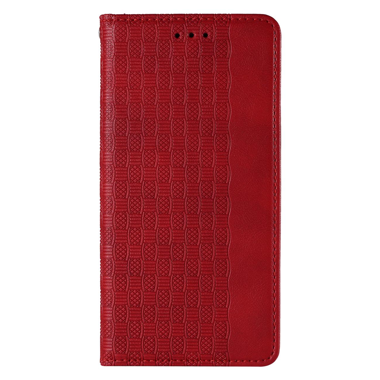 Pokrowiec Magnet Strap Case czerwony Samsung Galaxy S22 / 3