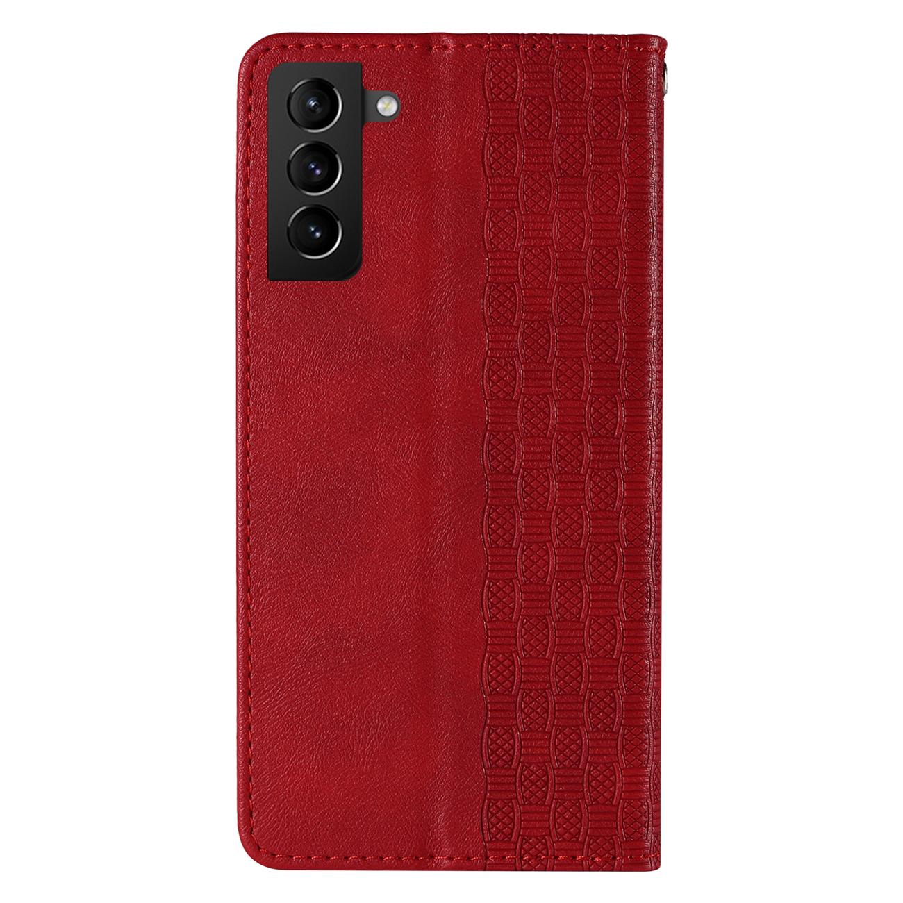 Pokrowiec Magnet Strap Case czerwony Samsung Galaxy S22 / 5