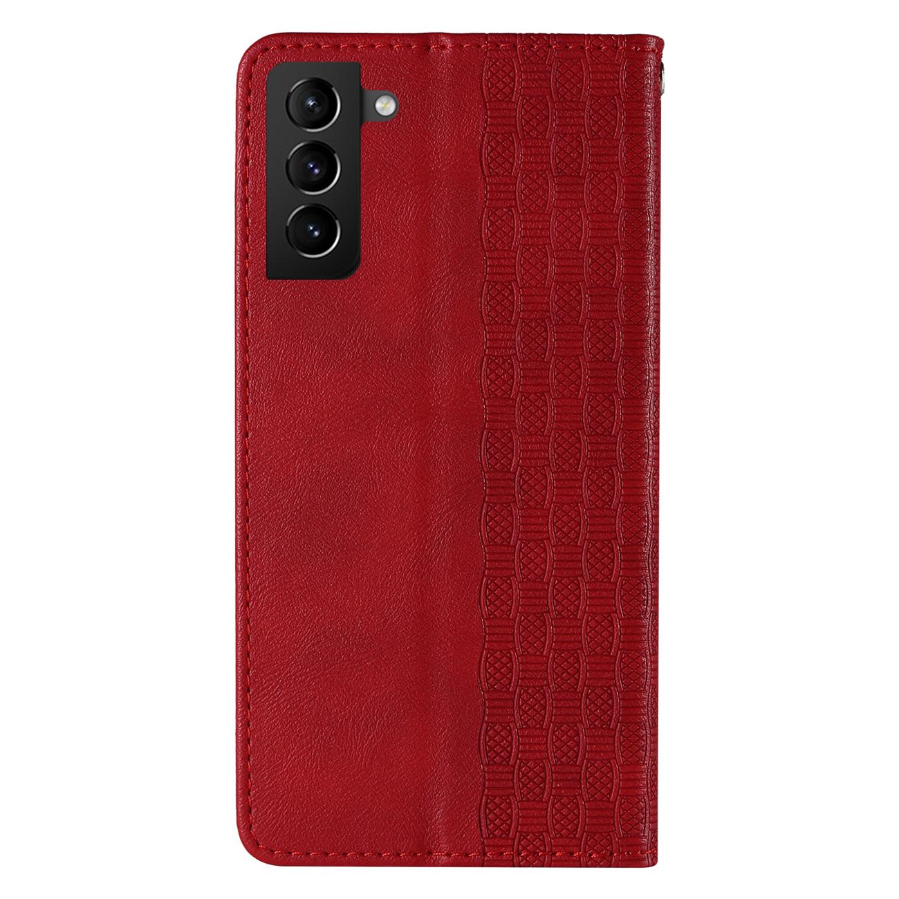 Pokrowiec Magnet Strap Case czerwony Samsung Galaxy S22 / 5