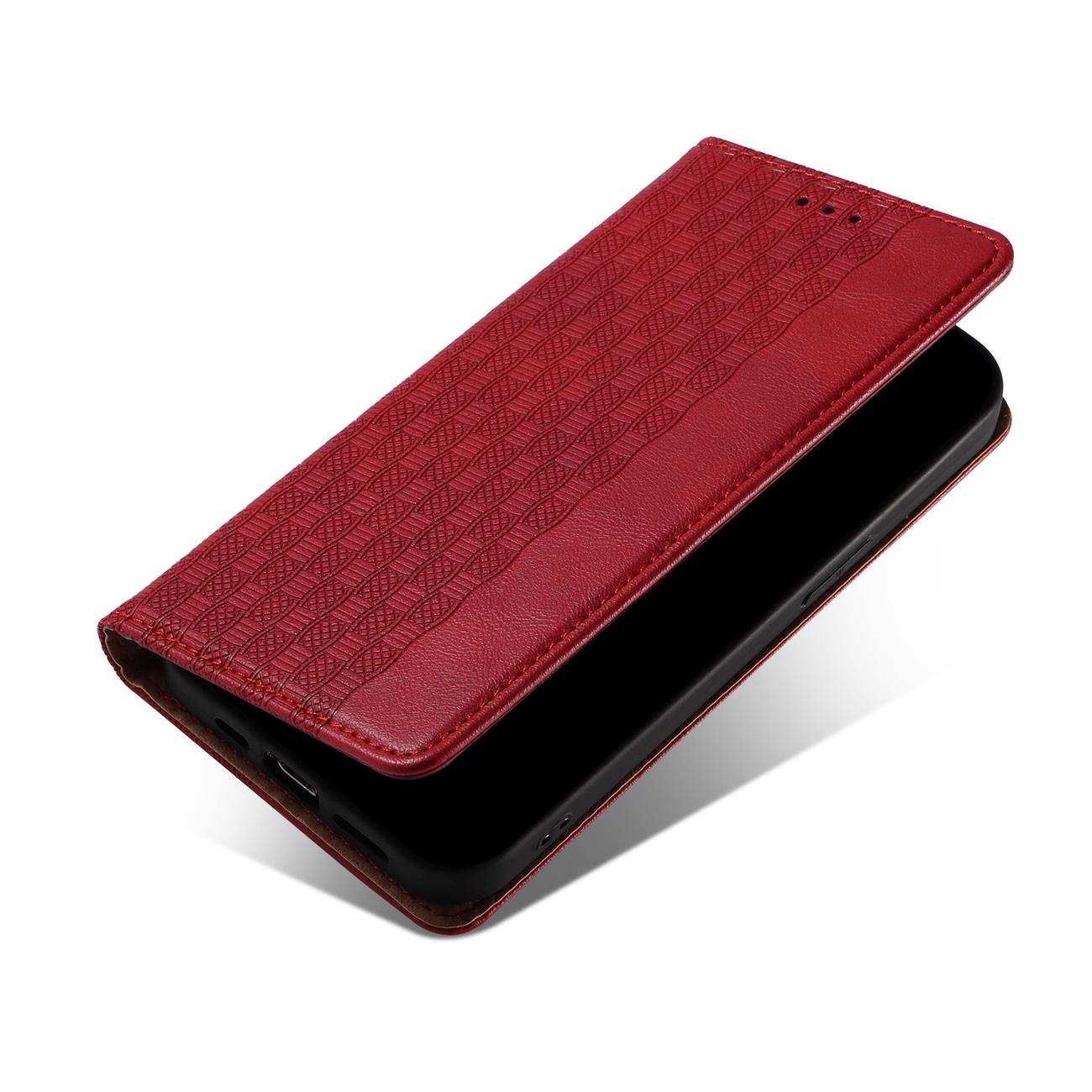 Pokrowiec Magnet Strap Case czerwony Samsung Galaxy S22 / 6