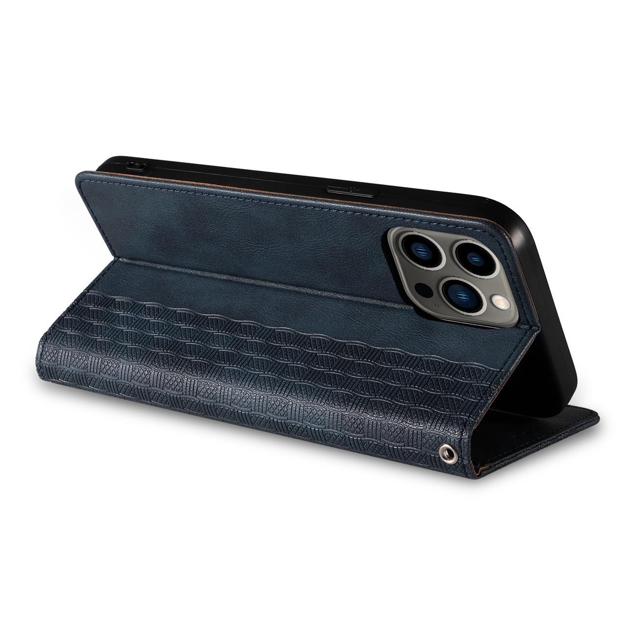 Pokrowiec Magnet Strap Case niebieski Apple iPhone 12 Pro / 11