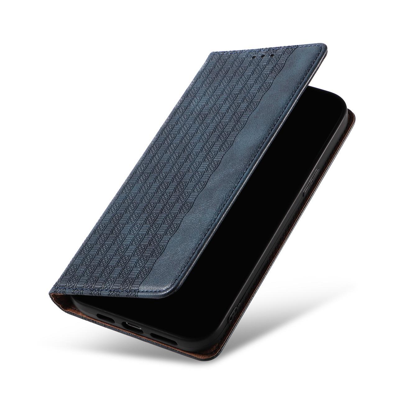 Pokrowiec Magnet Strap Case niebieski Apple iPhone 12 Pro Max / 9