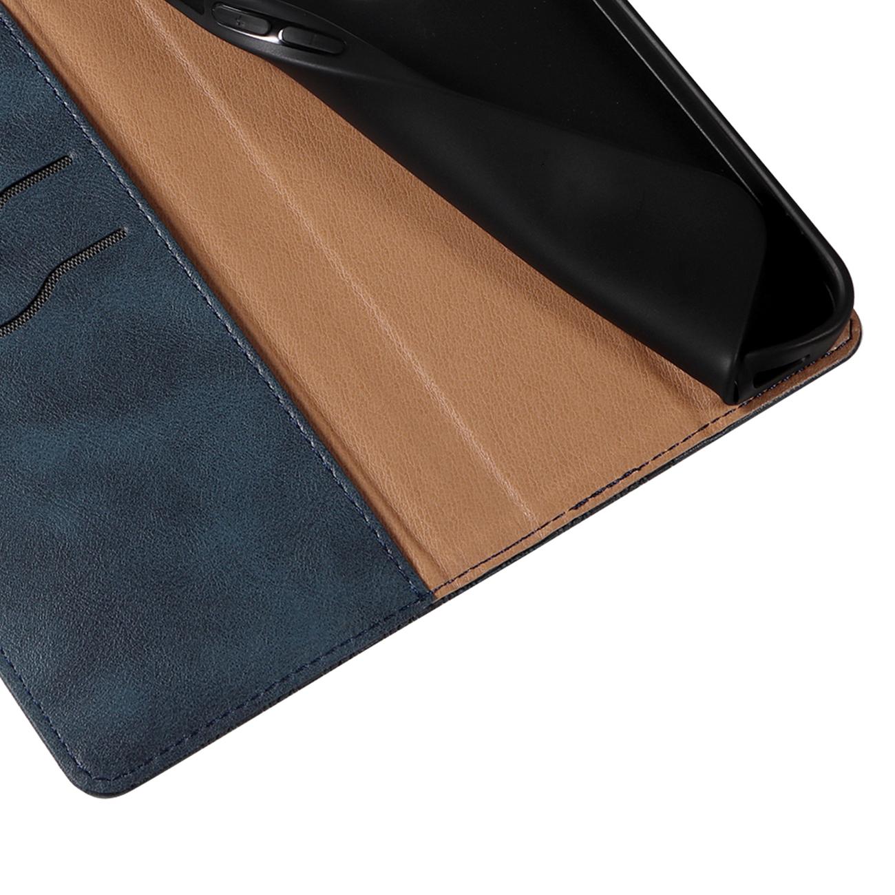 Pokrowiec Magnet Strap Case niebieski Samsung Galaxy S22 Plus / 11