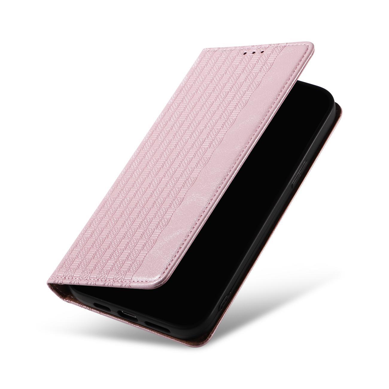 Pokrowiec Magnet Strap Case różowy Apple iPhone 12 Pro / 8 Pokrowiec Magnet Strap Case różowy Apple iPhone 12 Pro / 8