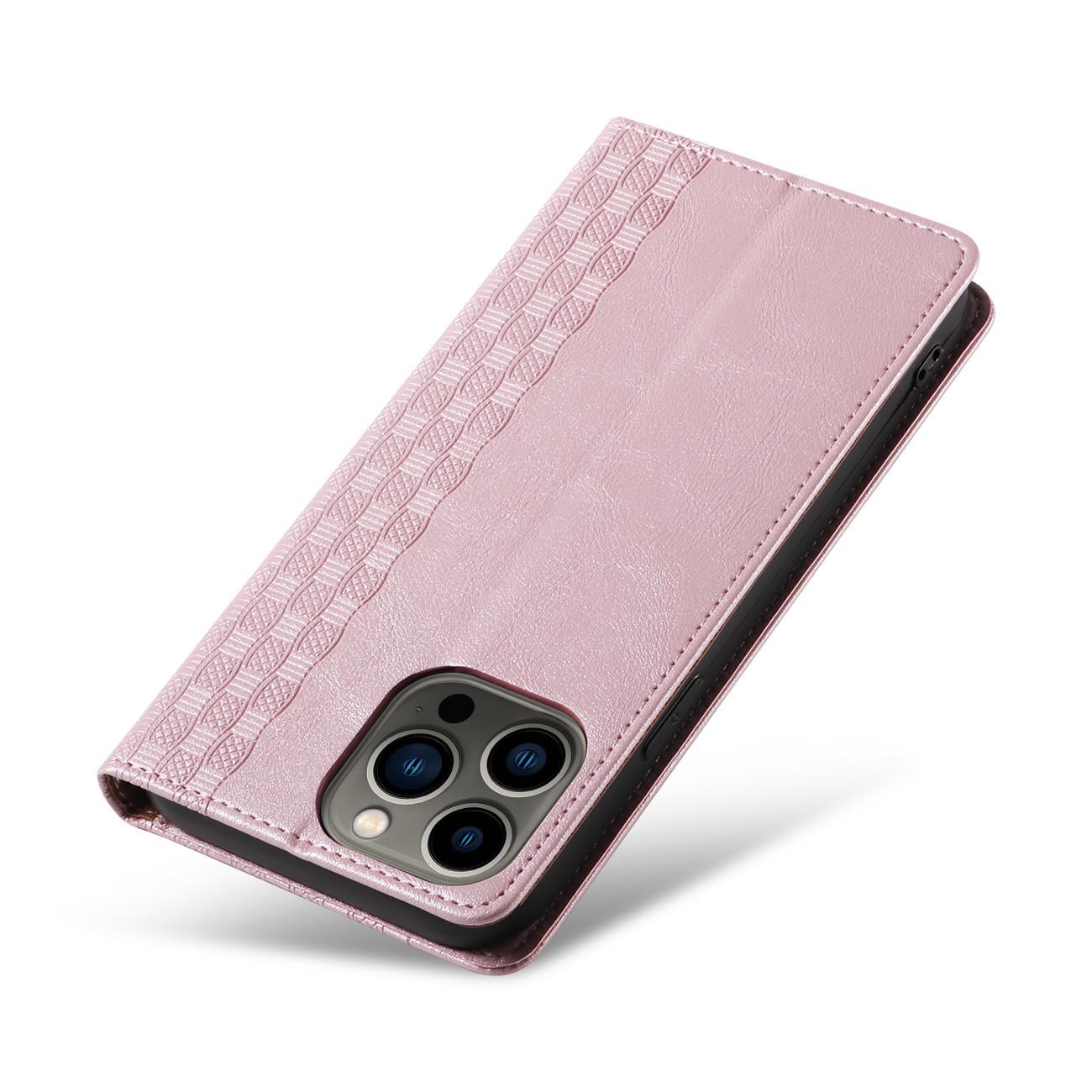 Pokrowiec Magnet Strap Case różowy Apple iPhone 12 Pro / 9 Pokrowiec Magnet Strap Case różowy Apple iPhone 12 Pro / 9