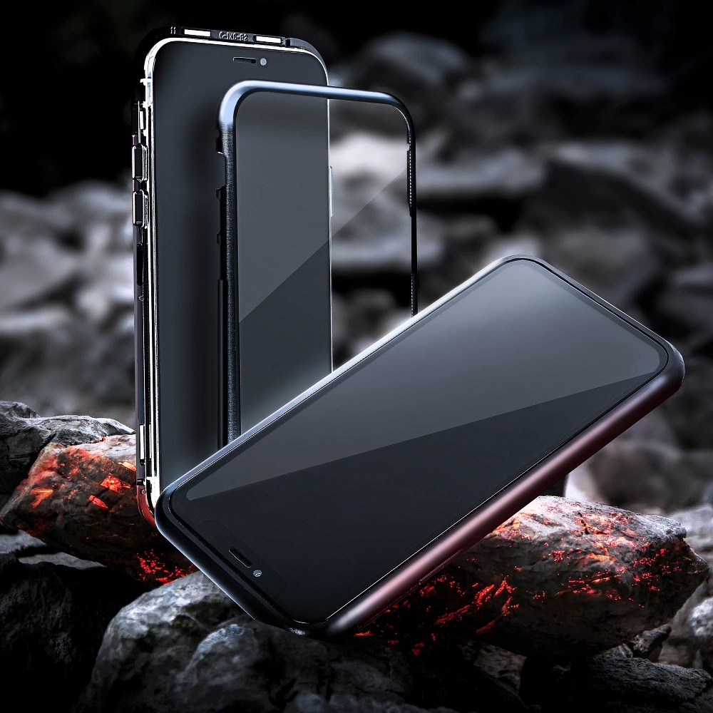 Pokrowiec Magnetic Case 360 czarny Apple iPhone 11 6,1 cali / 8