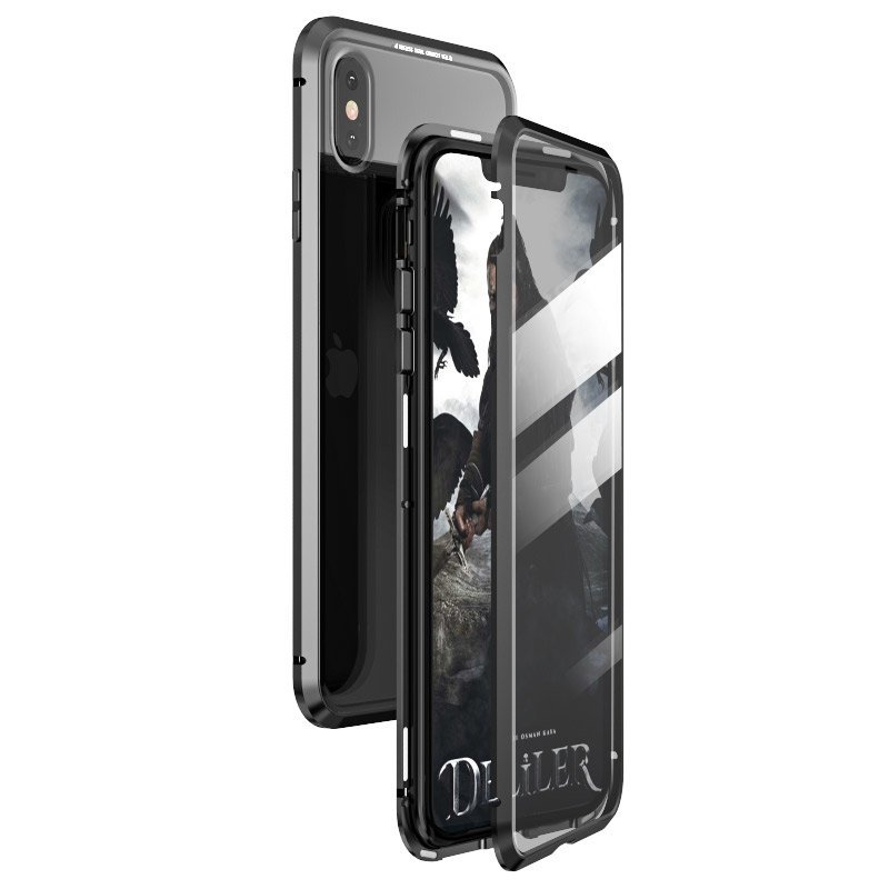 Pokrowiec Magnetic Case 360 czarny Apple iPhone 11 / 5