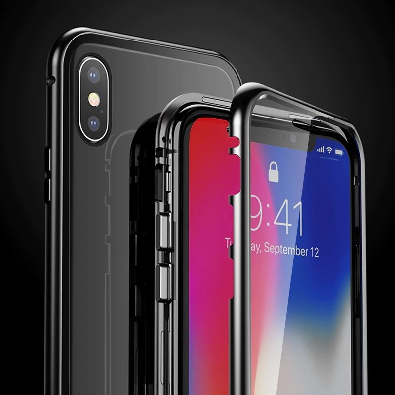 Pokrowiec Magnetic Case 360 czarny Apple iPhone 11 Pro / 10