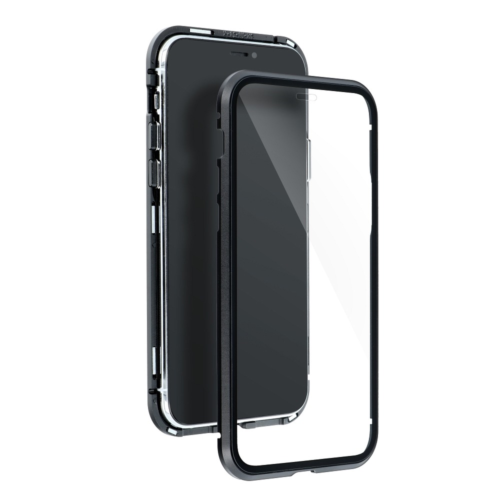 Pokrowiec Magnetic Case 360 czarny Apple iPhone 12 Mini