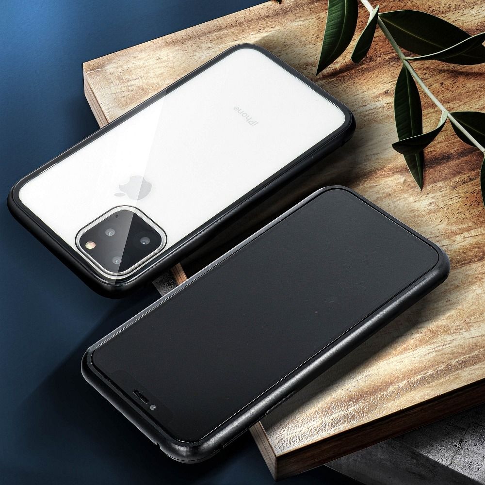 Pokrowiec Magnetic Case 360 czarny Samsung A72 / 7