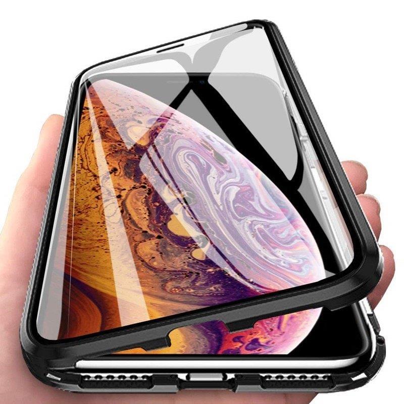 Pokrowiec Magnetic Case 360 czarny Samsung Galaxy S21 5G / 2