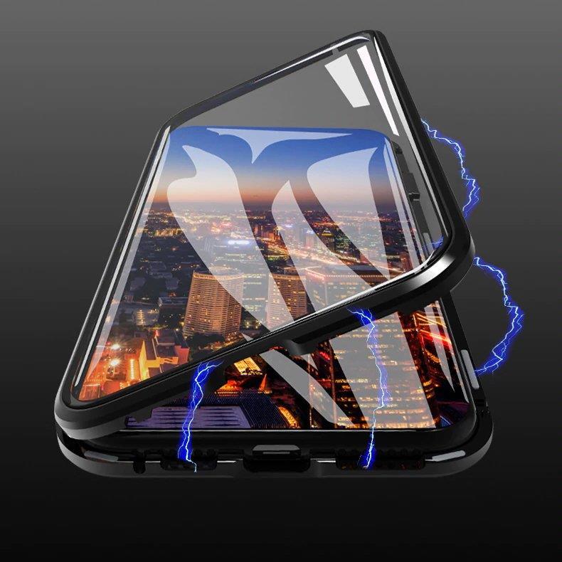 Pokrowiec Magnetic Case 360 czarny Samsung Galaxy S21 5G / 6