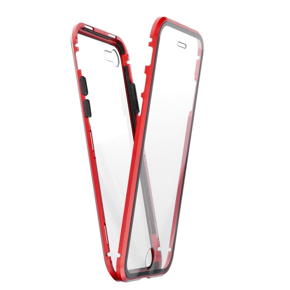 Pokrowiec Magnetic Case 360 czerwony Apple iPhone 12 / 2